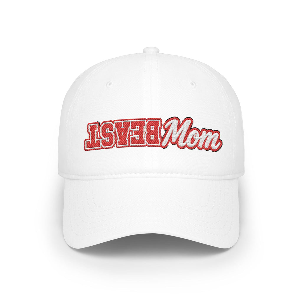 Mom Beast Embroidered Low Profile Baseball Cap
