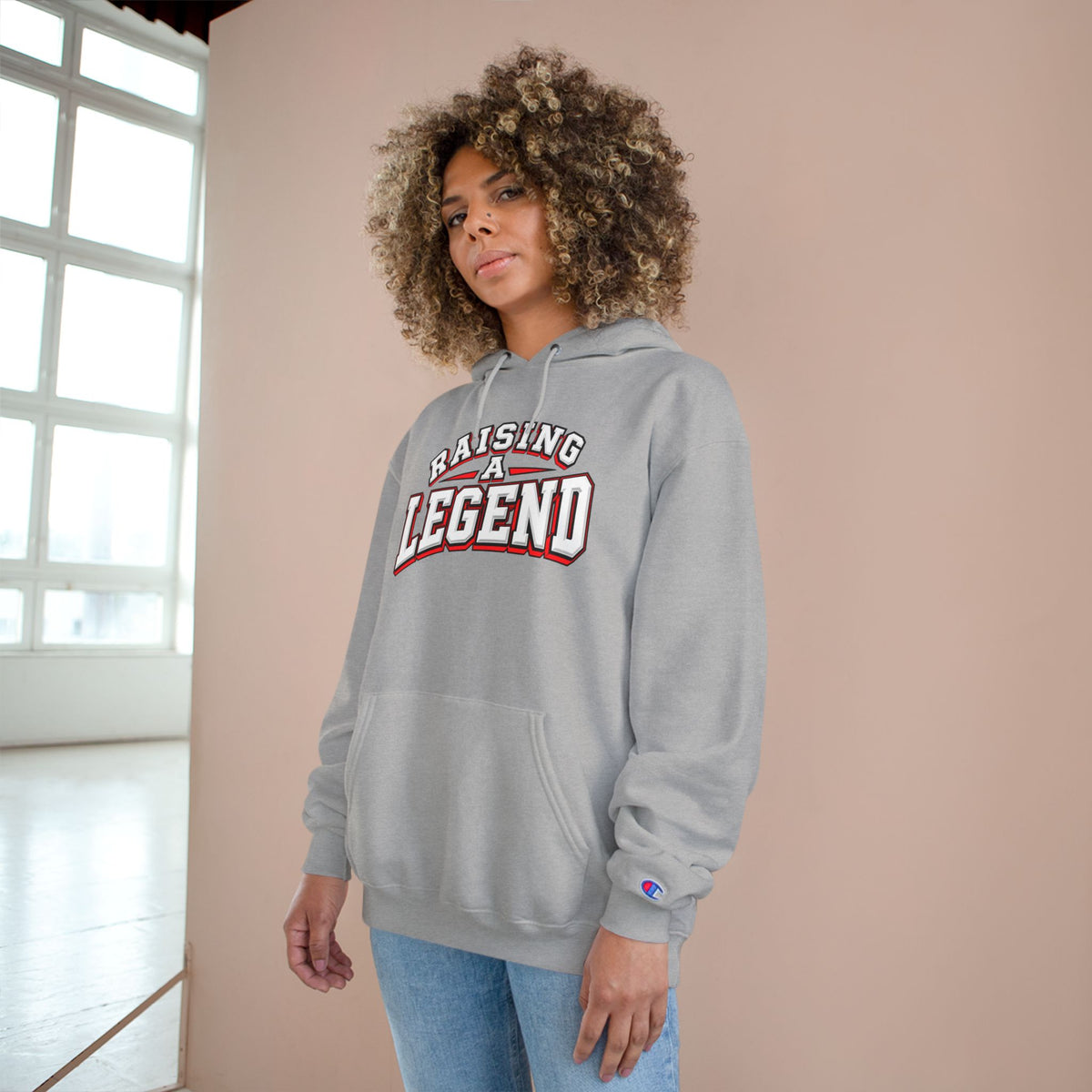 Raising a legend hoodie