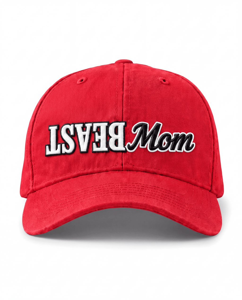 Beast Mom Hat- Red
