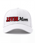 Beat Mom Hat- White/ Red